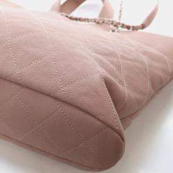 مملوكة مسبقًا Chanel Caviar Quilted Top Handle Tote