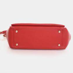 Pre Owned Chanel Small Lambskin CC Mania Shopping Tote