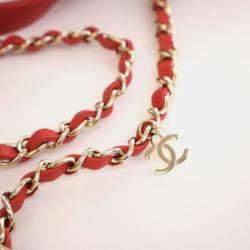 Pre Owned Chanel Small Lambskin CC Mania Shopping Tote