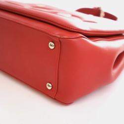 Pre Owned Chanel Small Lambskin CC Mania Shopping Tote