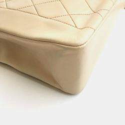 مملوكة مسبقًا حقيبة رفرف لامبسكين متوسطة قديمة شانيل ديانا