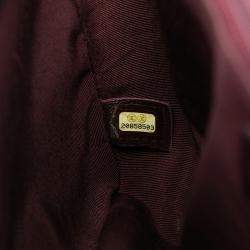 Pre Owned Chanel Black Large Glazed Calfskin Coco Boy Flap