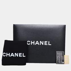 Pre Owned حقيبة شانيل قلاب واحد جمبو كافيار ناعم أزرق