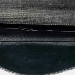 مملوكة مسبقًا Chanel CC Choco Bar Denim Chain Flap