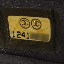 Pre Owned Chanel Reissue Camera Large Grey Quilted Aged Leather Shoulder Bag