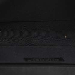 Pre Owned حقيبة شانيل بوي جلد أزرق مبطن متوسطة بقلاب