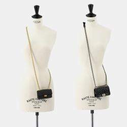 مملوكة مسبقًا Chanel Success Story Black Set Of 4 Mini Bags With Quilted Trunk