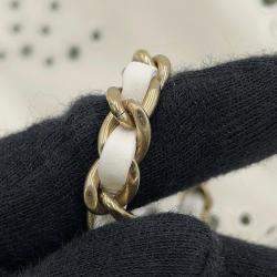 Pre Owned Chanel 22 Mini Handbag With Coco Mark And Perforated Shiny Calfskin Leather