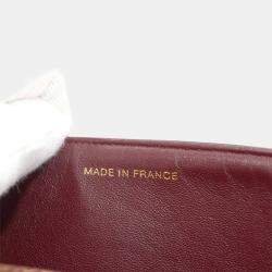 Pre Owned حقيبة كتف سلسلة سوداء شانيل ماتلاس من جلد الحمل