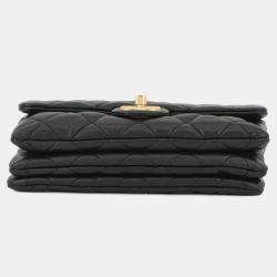 مملوكة مسبقًا حقيبة كتف سلسلة شانيل ماتلاسي علامة كوكو جلد الضأن