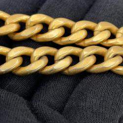 مملوكة مسبقًا حقيبة كتف سلسلة شانيل ماتلاسي علامة كوكو جلد الضأن