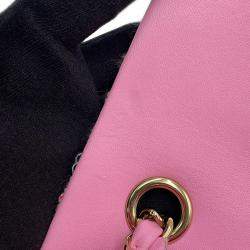 Pre Owned Chanel Chain Shoulder Bag With Coco Mark Matelasse 20 Tweed