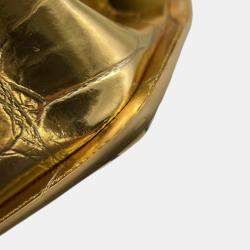 مملوكة مسبقًا حقيبة كتف بسلسلة شانيل بوي جلد منقوش بشعار "كوكو"