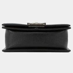 مملوكة مسبقًا حقيبة كتف شانيل سلسلة ماتلاس كوكاو مارك بوي صغيرة سوداء