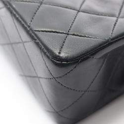 مملوكة مسبقًا Chanel Mini Matelasse 20 Shoulder Bag Lambskin Leather Black