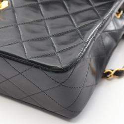 مملوكة مسبقًا Chanel Mini Matelasse 20 Shoulder Bag Lambskin Leather Black