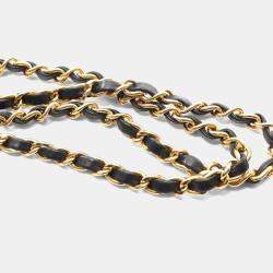 مملوكة مسبقًا Chanel Mini Matelasse 20 Shoulder Bag Lambskin Leather Black