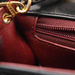 مملوكة مسبقًا Chanel Mini Matelasse 20 Shoulder Bag Lambskin Leather Black