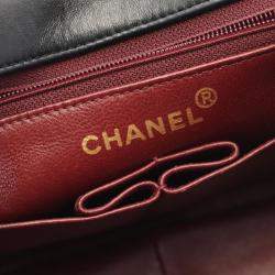 مملوكة مسبقًا Chanel Mini Matelasse 20 Shoulder Bag Lambskin Leather Black