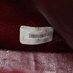 Pre Owned Chanel Matelasse Coco Mark Paris Limited Edition Chain Shoulder Bag Black Lambskin