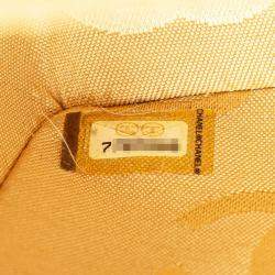 Pre Owned حقيبة كتف سلسلة مارك كوكو شانيل وايلد ستيتش جلد العجل بيج