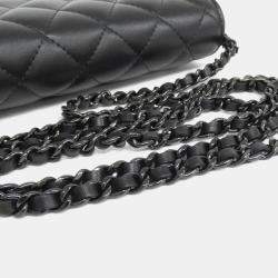 مملوكة مسبقًا Chanel Timeless Classic Line Wallet Chain