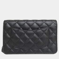 مملوكة مسبقًا Chanel Timeless Classic Line Wallet Chain