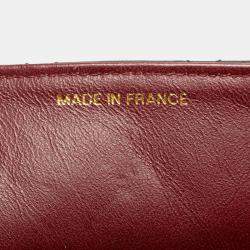 مملوكة مسبقًا حقيبة شانيل ماتيلاس ديانا 25 كوكو مارك كروس بودي بسلسلة على الكتف جلد الحمل باللون الأسود