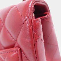 مملوكة مسبقًا Chanel Red Leather Shoulder Bag