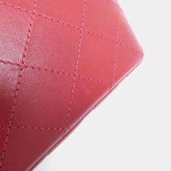 مملوكة مسبقًا Chanel Red Leather Shoulder Bag