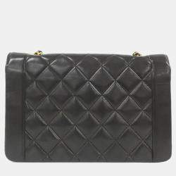 مملوكة مسبقًا حقيبة كتف شانيل جلد أسود