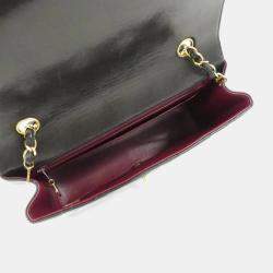 مملوكة مسبقًا حقيبة كتف شانيل جلد أسود