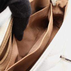 مملوكة مسبقًا Chanel Coco Handle Flap Matelasse Handbag In Calfskin Leather White