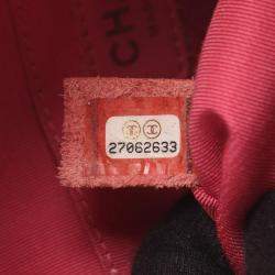 مملوكة مسبقًا حقيبة ظهر شانيل ماتيلس جلد عجل محبب زهري