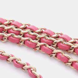 مملوكة مسبقًا حقيبة ظهر شانيل مات�يلس جلد عجل محبب زهري