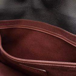 Pre Owned حقيبة كتف شانيل ماتلاس كو كو مارك سلسلة شنطة يد جلد كافيار أسود