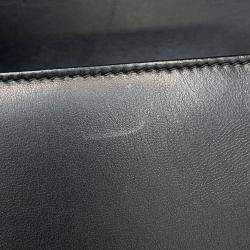 Pre Owned Chanel Chain Shoulder Bag With Coco Mark And Matelasse Design Boy Lambskin