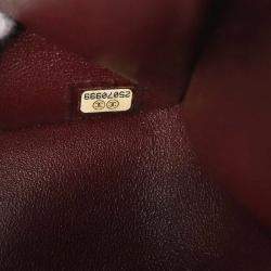 مملوكة مسبقًا حقيبة كتف شانيل كلاسيكية قلاب مزدوج سوداء جلد عجل متوسطة