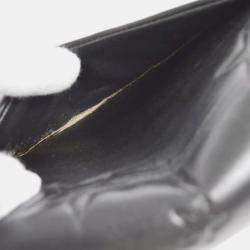 Pre Owned Chanel Black Lambskin Medium Classic Single Flap Shoulder Bag