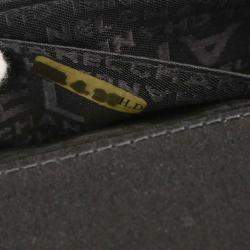 Pre Owned Chanel Black Satin Handbag