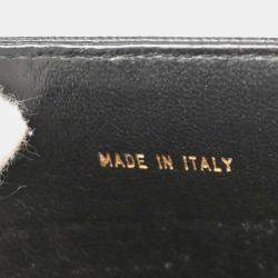 مملوكة مسبقًا حقيبة يد شانيل جلد عجل سوداء