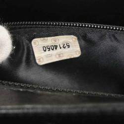 مملوكة مسبقًا حقيبة يد شانيل جلد عجل سوداء