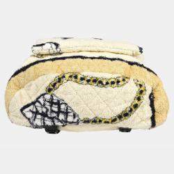 مملوكة مسبقًا Chanel Terry Cloth Backpack Pile `94 Collection