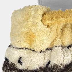 مملوكة مسبقًا حقيبة ظهر شانيل قماش تيري أبيض `94 كوليكشن