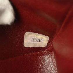 Pre Owned Chanel Black Lambskin Medium Classic Double Flap Shoulder Bag