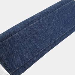 مملوكة مسبقًا حقيبة شانيل بيد علوية دنيم أزرق