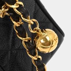 مملوكة مسبقًا Chanel Black Calfskin Camera Bag Mini