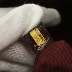 Pre Owned Chanel Flap Yellow Suede Shoulder Bag