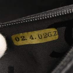 Pre Owned Chanel Black Patent Leather Choco Bar Single Flap Shoulder Bag