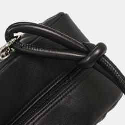 مملوكة مسبقًا Chanel Black Calfskin Cambon Ligne Bowling Bag